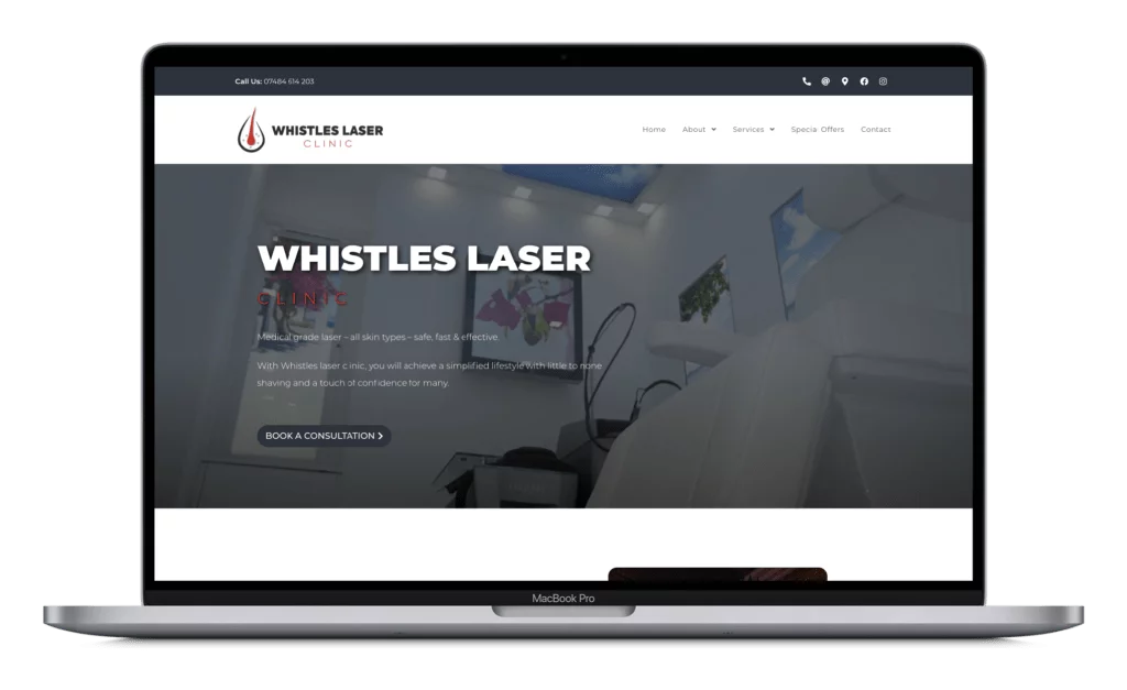 Macbook - Whistles Laser Clinic